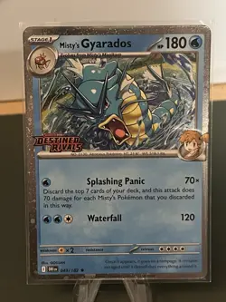 Misty's Gyarados (Prerelease) 049/182 Miscellaneous Cards & Products Holo - Image 1