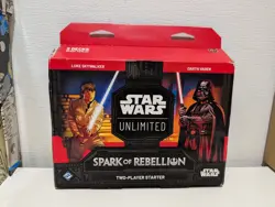 Star Wars Unlimited Spark of Rebellion Two Player Starter Set Card Decks Box NEW - Image 1
