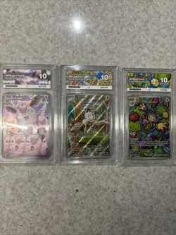 Pokemon Phantasmal Flames 2025 Complete Art Rare Set Ace 10 Graded! 13 Cards! - Image 4