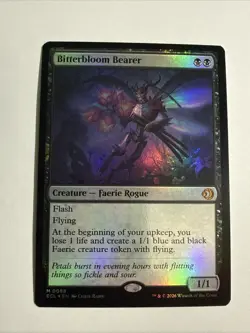 MTG English Bitterbloom Bearer NM Foil Lorwyn Eclipsed - Image 1
