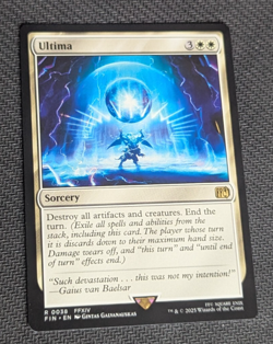 NM Foil Ultima, MTG, Final Fantasy, Magic the Gathering, 38 - Image 1
