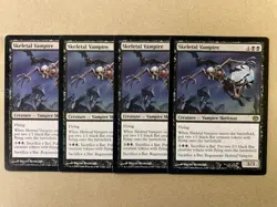 MTG 4x Skeletal Vampire Duel Decks: Garruk vs Liliana Magic the Gathering x4 NM - Image 1