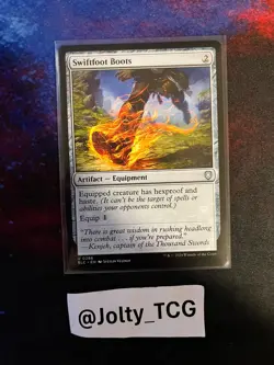 Swiftfoot Boots Commander: Bloomburrow Regular - Image 1