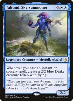 Talrand, Sky Summoner [Commander 2019] Lightly Played - Image 1
