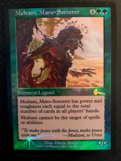 Multani, Maro-Sorcerer Foil Urza's Legacy ULZ RL Reserve list (B) MTG Magic - Image 1