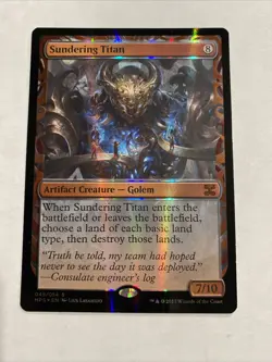 SUNDERING TITAN MAGIC THE GATHERING KALADESH INVENTIONS MINT MASTERPIECE 049 - Image 3