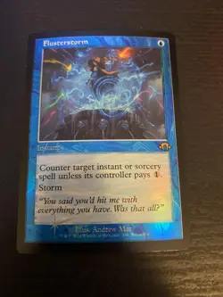 Flusterstorm (Retro Frame) Buy-A-Box Promos Foil - Image 1