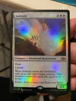MTG Modern Horizons 2 Solitude Foil - Image 1