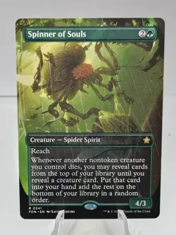 x1 Spinner of Souls - Borderless R MTG Foundations M/NM, English - Image 1