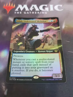 MTG. Lilah, Undefeated Slickshot. Foil Borderless. Outlaws of Thunder Junction. - Image 1