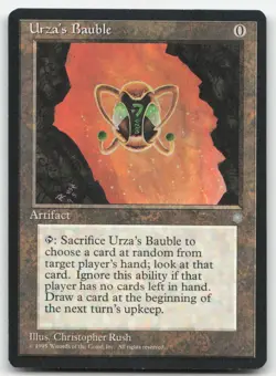 MTG Ice Age Urza's Bauble NM - Image 1