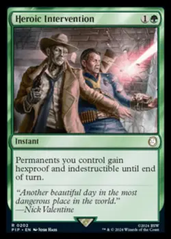 Heroic Intervention - Universes Beyond: Fallout (PIP) - Image 1