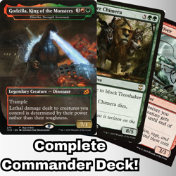Godzilla, King of the Monsters Commander Deck MTG Zilortha, Strength Incarnate - Image 1