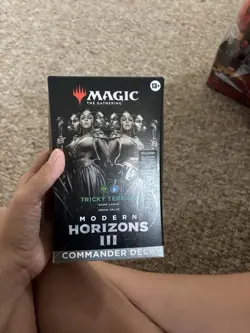 Magic: The Gathering Modern Horizons III Tricky Terrain Commander Deck Omo - Image 1