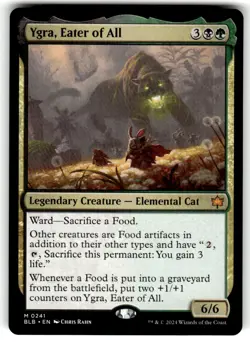 Ygra, Eater of All M Bloomburrow 241 NM - Image 1