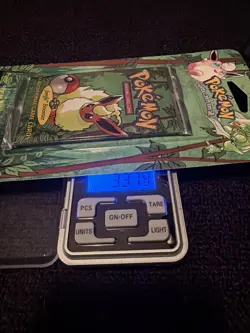 1999 WOTC Pokemon Jungle Booster Sealed Blister Pack Flareon NEW Mint 33.79g UUU - Image 3