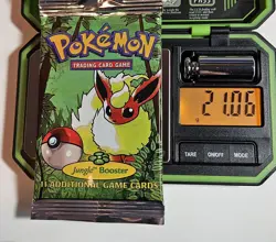 Pokemon 1999 Jungle Booster Pack Flareon Vintage WOTC Sealed - Image 1