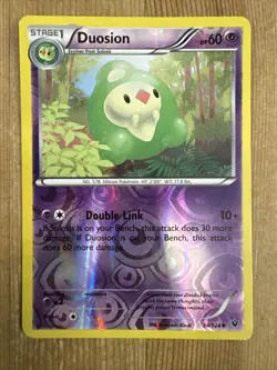 Pokemon TCG Duosion Fates Collide 34/124 Reverse Holo Uncommon MP - Image 1