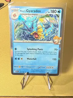 Pokemon Destined Rivals 049/182 Misty's Gyarados SV10 DRI - Holofoil - Image 1