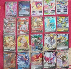 20 Pokemon Ultra Rare Lot - V, VMAX, VSTAR - Zacian, Greninja, Ho-Oh - NM - Image 1