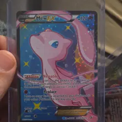 Pokemon Mew EX Full Art Holo Ultra Rare RC24/RC25 120 HP Legendary Treasures - Image 1