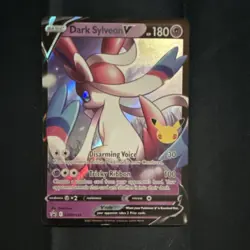 Pokemon Dark Sylveon V Promo Holo SWSH: Sword & Shield SWSH134 180 HP - Image 1