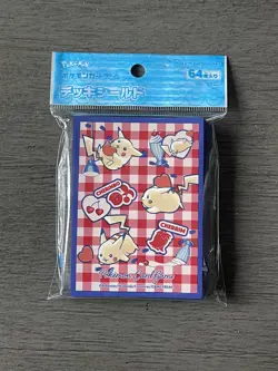 Pikachu Heart Cherry Charm Cherrim New Sealed 64 Sleeves Pokemon Center Japanese - Image 1