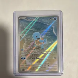 Pokemon Squirtle Illustration Rare Holo 170/165 Sv: Scarlet & Violet 151 - Image 1