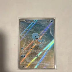 Pokemon Squirtle Illustration Rare Holo 170/165 Sv: Scarlet & Violet 151 - Image 3