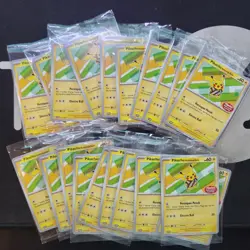 LOT OF 20 PCS 2024 POKEMON INDONESIAN SV-P #101 PIKACHU IN BATIK BERKEMEJA BATIK - Image 1