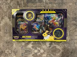 Pokemon TCG - JOLTEON VMAX Premium Collection Box NEW Factory Sealed - Image 1