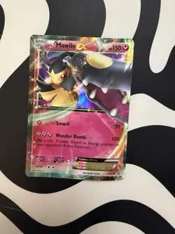 Pokemon TCG Mawile-EX XY Black Star Promos XY103 Holo Promo PLAYED - Image 1