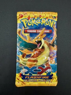 Pokemon XY Flashfire Charizard cover art Booster pack - Image 1