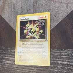 Electabuzz Pokemon WB Gold Stamp #2 1999 First Movie Black Star Promo - Image 4