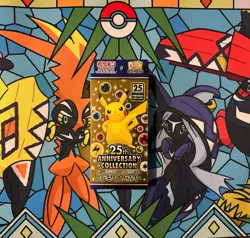 25th Anniversary Special Box Set Pokemon Japanese Promo Booster Pack USA Seller - Image 1