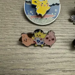 8 X Pokemon Enamel Pin LOT Surfing Pikachu Etc+ - Image 2