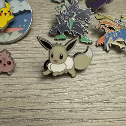 8 X Pokemon Enamel Pin LOT Surfing Pikachu Etc+ - Image 3