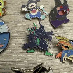8 X Pokemon Enamel Pin LOT Surfing Pikachu Etc+ - Image 5