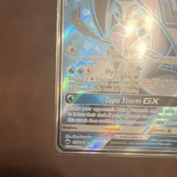 Pokemon TCG Tapu Fini GX 133/147 Burning Shadows Full Art Rare Holo - Image 3