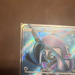 Pokemon TCG Tapu Fini GX 133/147 Burning Shadows Full Art Rare Holo - Image 4