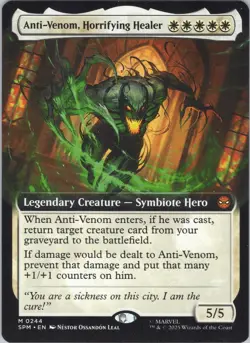 MTG Normal Anti-Venom, Horrifying Healer (Extended Art) M Marvel's Spider-Man 24 - Image 1