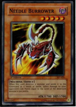 Yu-Gi-Oh-Karte Needle Burrower 1st Edition AST-020 - Image 1