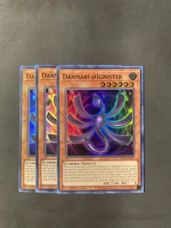 Yugioh x3 Danmari @Ignister MP22-EN062 Super Rare 1st Edition NM - Image 1