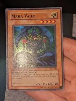 Yu-Gi-Oh! TCG Maha Vailo Magic Ruler MRL-012 1st Ed Super Rare - Image 1