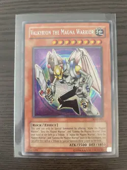 Valkyrion the Magna Warrior SDD-001 Secret Rare NM/VLP Unlimited - Image 1
