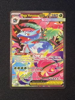 2025 Pokemon TCG Mega Venusaur ex 177/132 SIR Me01: Mega Evolution Holo LP - Image 1