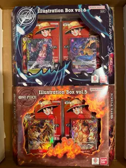 ONE PIECE ILLUSTRATION BOX VOL 5 & 6 - Sealed NEW Lot Of 2 In Hand Ready To Ship - Image 1