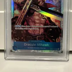 2022 ONE PIECE ROMANCE DAWN 070 DRACULE MIHAWK PSA 10 - Image 5