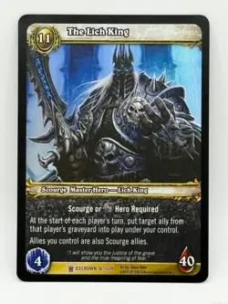 World of Warcraft TCG THE LICH KING 16/220 Foil Epic Rare (NM/MT) - Image 1