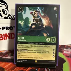 Belle Hidden Archer 72/204 - Rise of the Floodborn Disney Lorcana - Image 1
